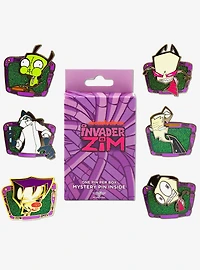 Invader Zim TV Frame Mystery Enamel Pin Blind Box Series