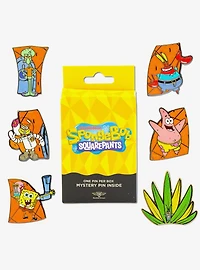SpongeBob SquarePants Puzzle Mystery Enamel Pin Blind Box Series