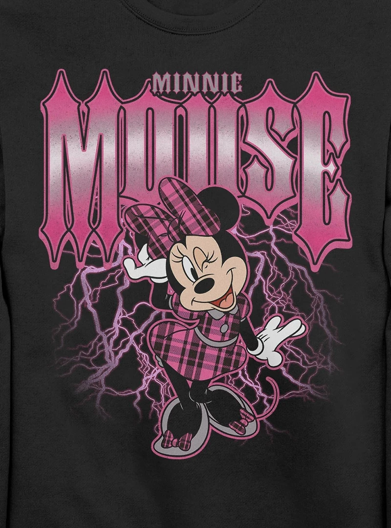 Disney Minnie Mouse Lightning Sweatshirt BoxLunch Exclusive