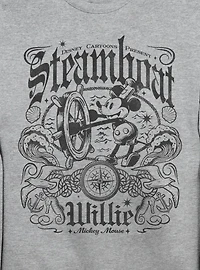 Disney Steamboat Willie Mickey Mouse Sweatshirt BoxLunch Exclusive