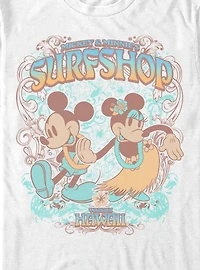 Disney Mickey Mouse & Minnie Surfshop Hawaii T-Shirt BoxLunch Exclusive