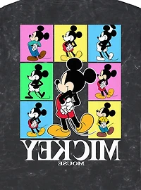 Disney Mickey Mouse Color Block Mineral Wash T-Shirt BoxLunch Exclusive