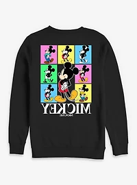 Disney Mickey Mouse Color Block Sweatshirt BoxLunch Exclusive