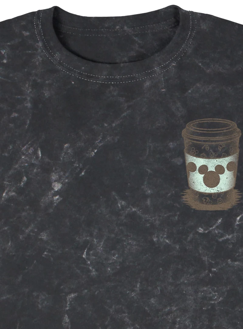 Disney Mickey Mouse Coffee Shop Mineral Wash T-Shirt BoxLunch Exclusive