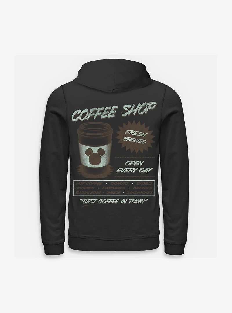 Disney Mickey Mouse Coffee Shop Hoodie BoxLunch Exclusive