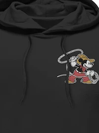 Disney Mickey Mouse Western Cowboy Lasso Rope Hoodie BoxLunch Exclusive