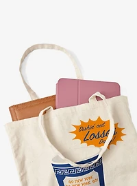 NBA New York Knicks Coffee Talk Canvas Tote Bag