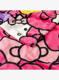 Hello Kitty Lost in the Bows Cloud Pillow & Silk Touch Throw Blanket Set