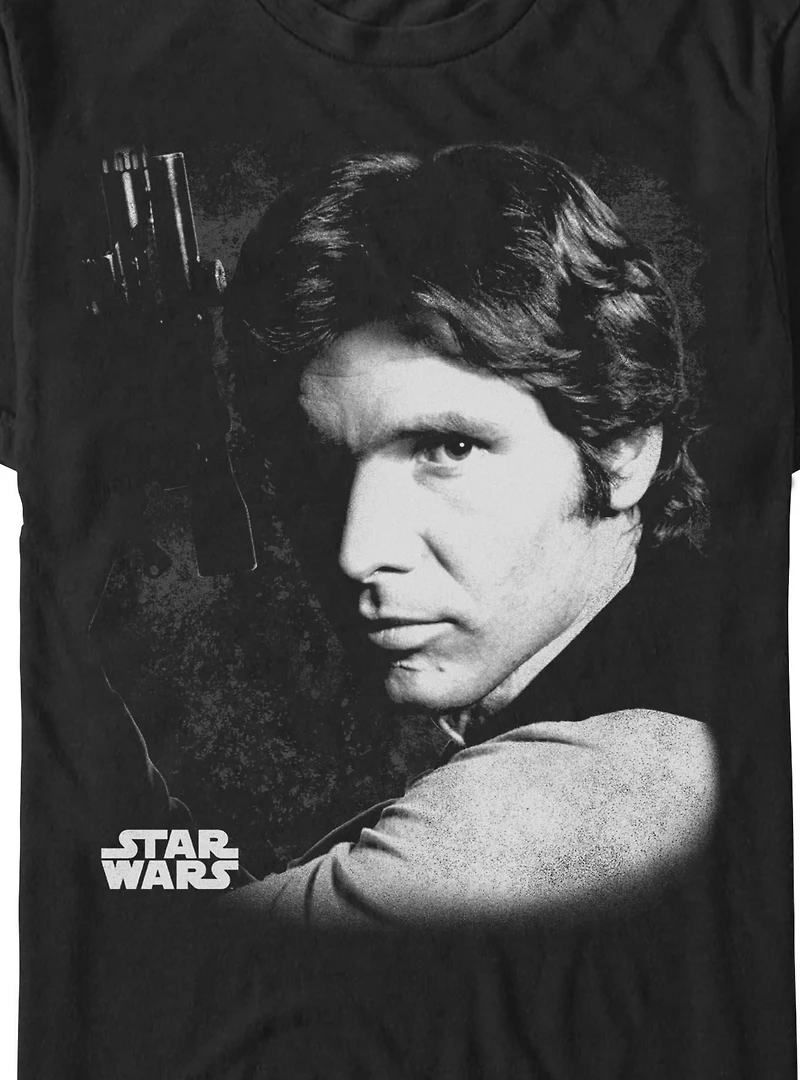 Star Wars Han Solo Portrait T-Shirt BoxLunch Exclusive