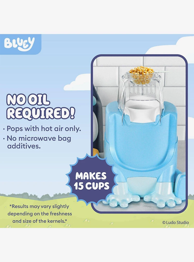 Bluey Hot Air Popcorn Maker