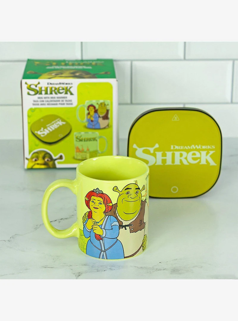 Shrek 12oz Mug with Mug Warmer