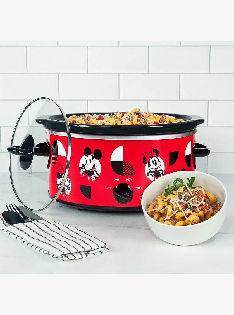 Disney Mickey and Minnie Mouse 5-Quart Slow Cooker