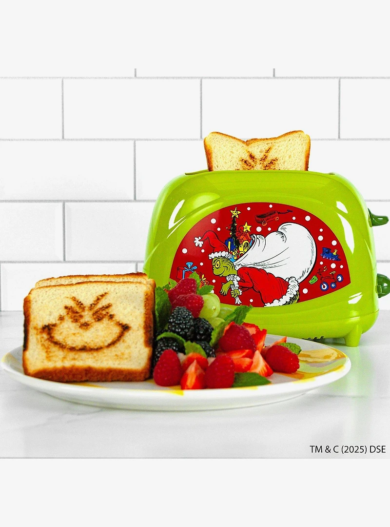 Dr. Seuss How The Grinch Stole Christmas! Grinch Two-Slice Toaster