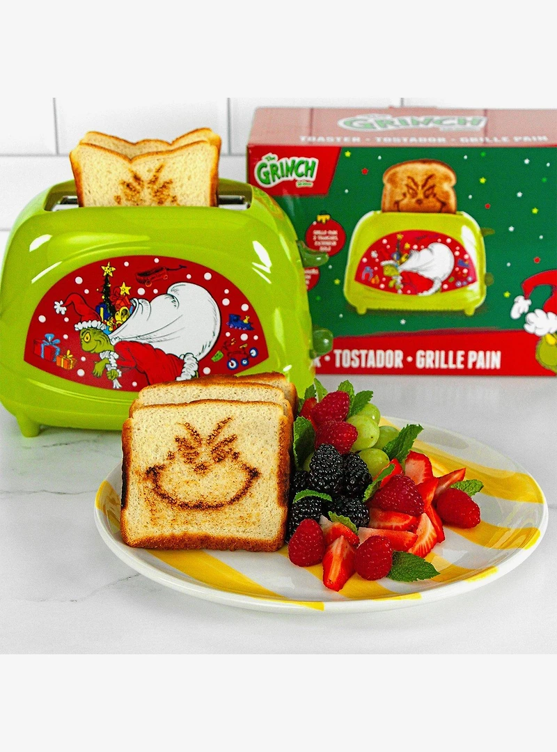 Dr. Seuss How The Grinch Stole Christmas! Grinch Two-Slice Toaster