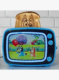 Bluey Retro TV Toaster with Light Up Frame