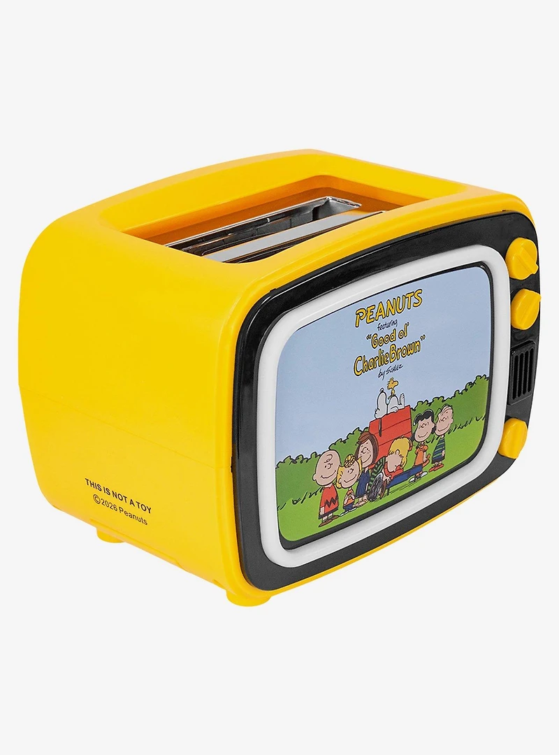 Peanuts Retro TV Toaster with Light Up Frame