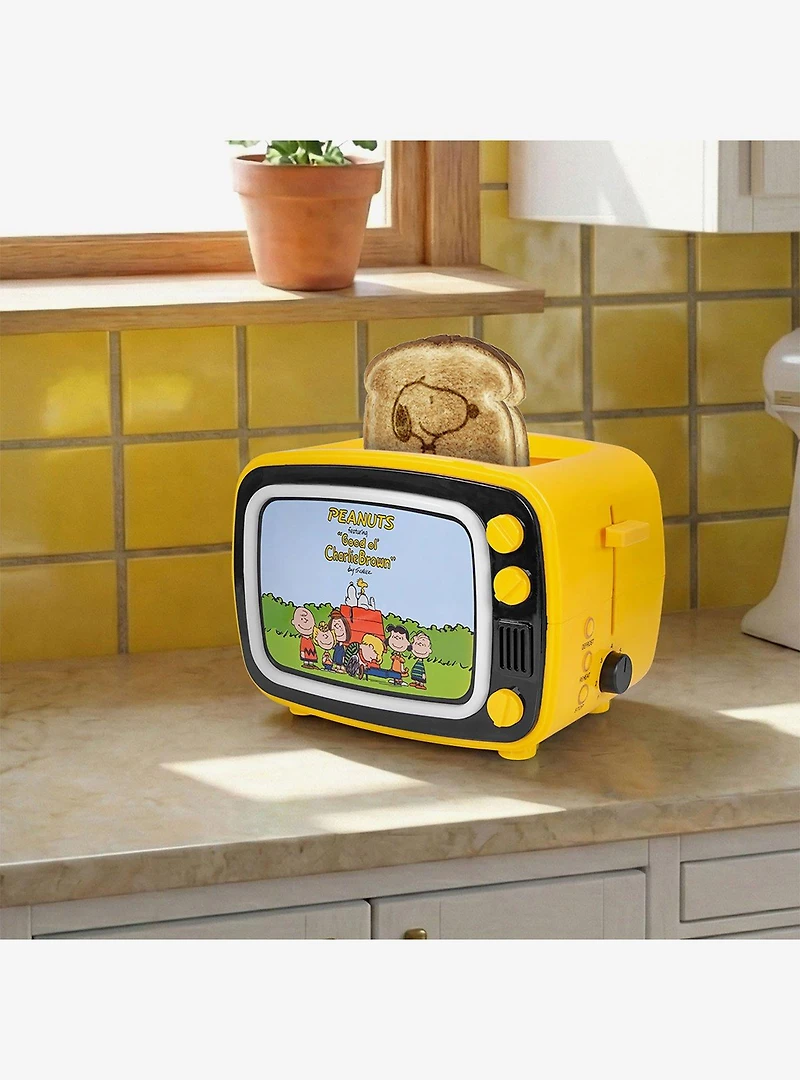Peanuts Retro TV Toaster with Light Up Frame
