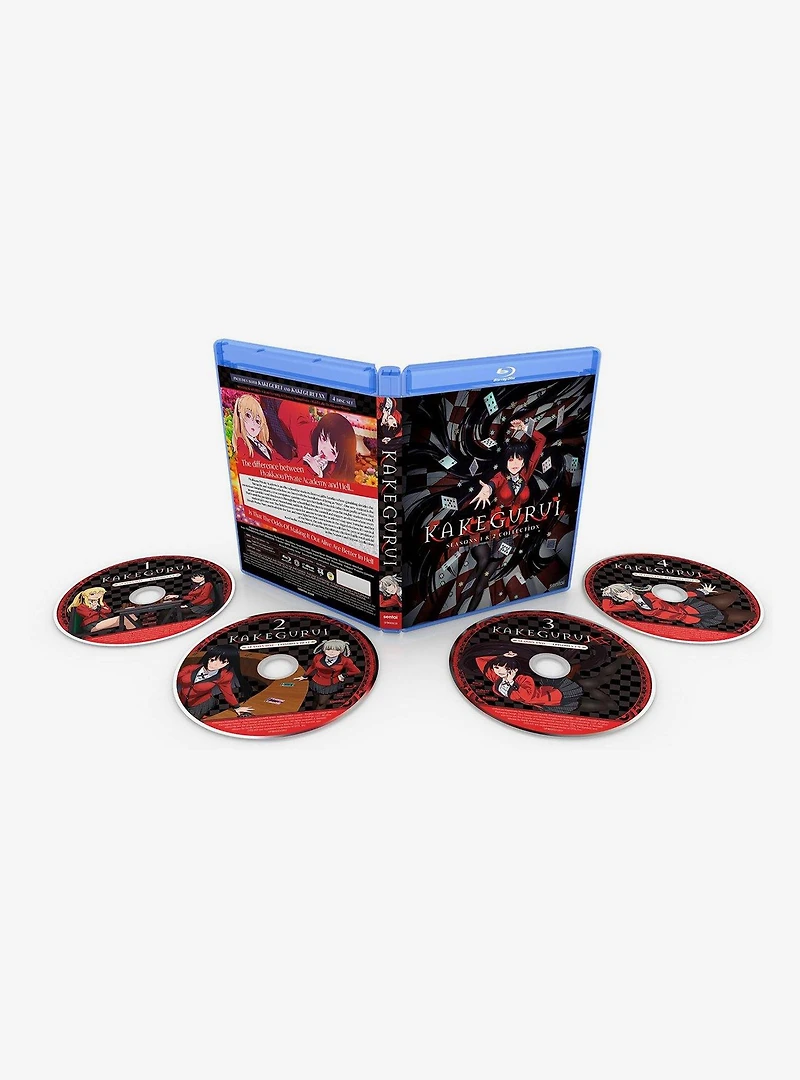 Kakegurui: Season 1 & 2 Complete Collection Blu-Ray