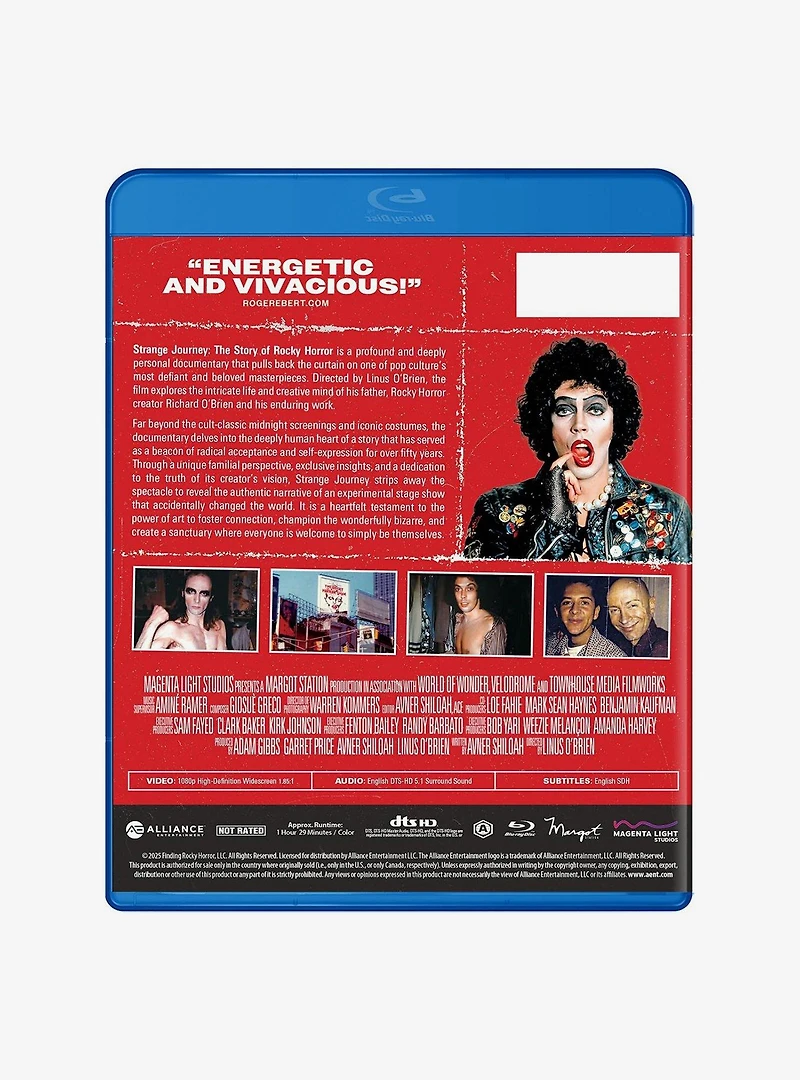 Strange Journey: The Story of Rocky Horror Blu-Ray