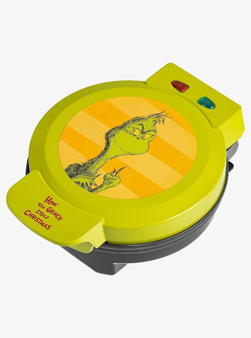 Dr. Seuss How The Grinch Stole Christmas! The Grinch Waffle Maker