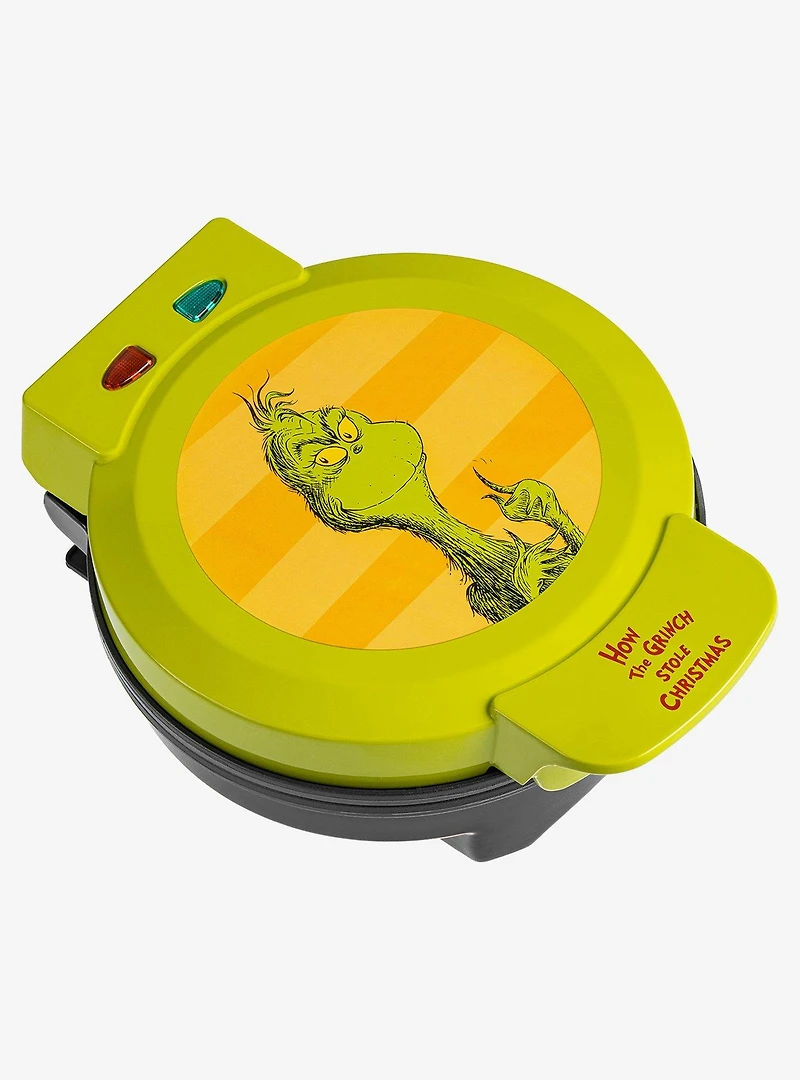 Dr. Seuss How The Grinch Stole Christmas! The Grinch Waffle Maker
