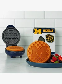 NCAA Michigan Wolverines Mini Waffle Maker