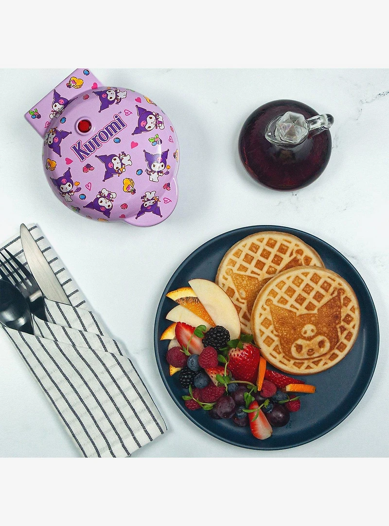 Kuromi Mini Waffle Maker