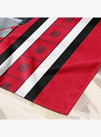 NHL Carolina Hurricanes Stanley Cup Multi-Champ Trophy Case Beach Towel
