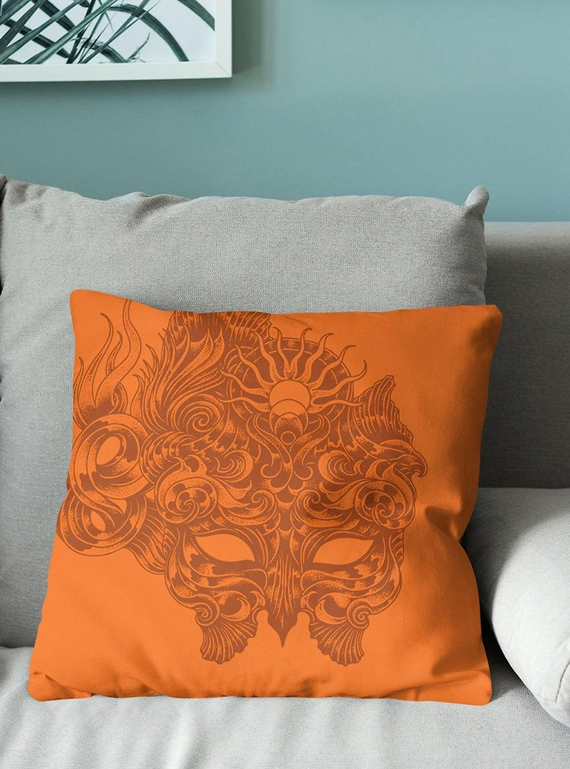 A Court of Silver Flames Logo Drop Throw Pillow
