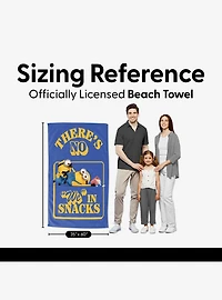 Despicable Me 4 No We In Snacks Sand Free Beach Towel
