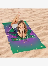 Wicked Green Fun Sand Free Beach Towel
