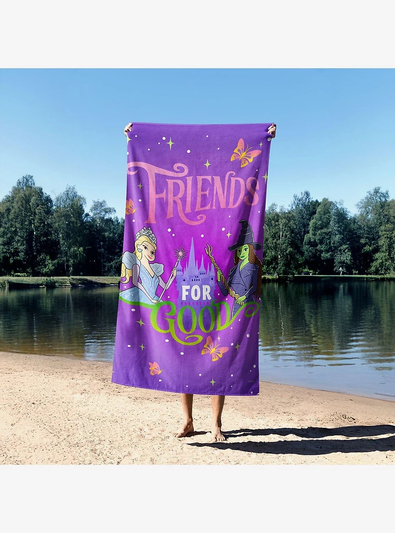 Wicked Friends For Good Sand Free Beach Towel
