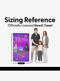Wicked Friends For Good Sand Free Beach Towel