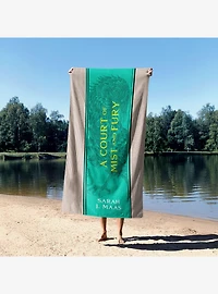 A Court of Mist and Fury Paged and Spines Sand Free Beach Towel