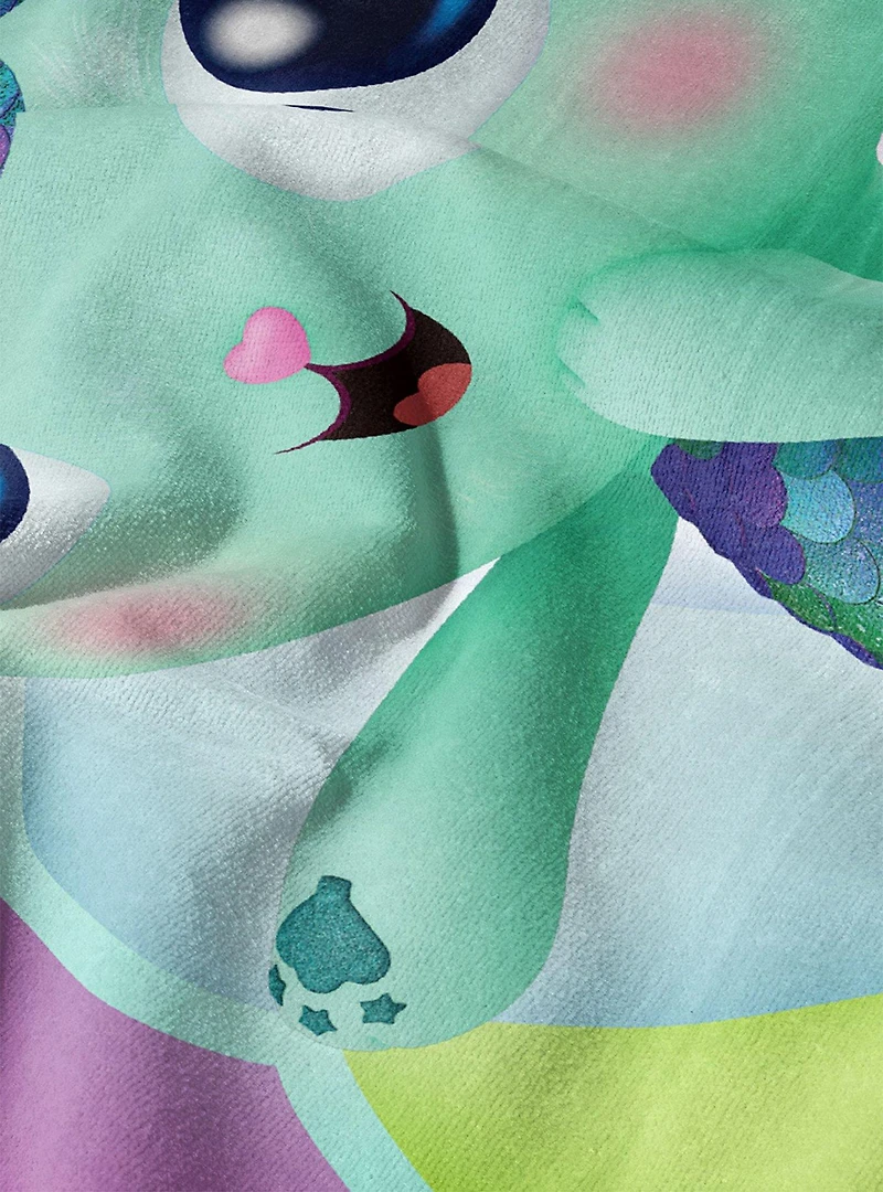 Gabby's Dollhouse Welcome To Mermaid-Lantis Sand Free Beach Towel