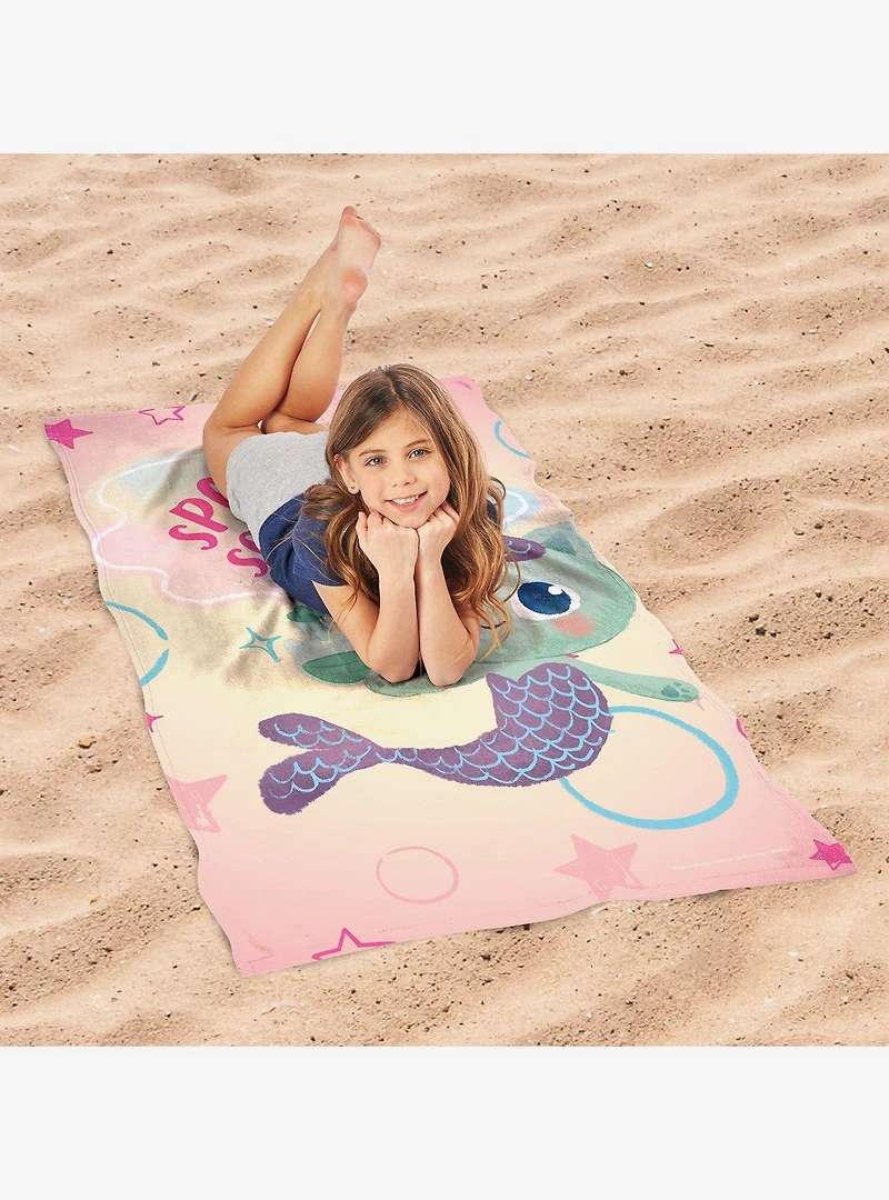 Gabby's Dollhouse SPA Science Sand Free Beach Towel