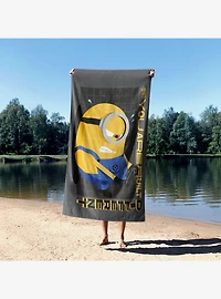 Despicable Me 4 Built Different Sand Free Beach Towel