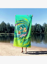 Despicable Me 4 Rush Hour Traffic ?Sand Free Beach Towel