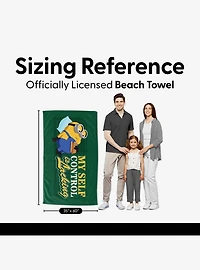 Despicable Me 4 Lacking Sand Free Beach Towel