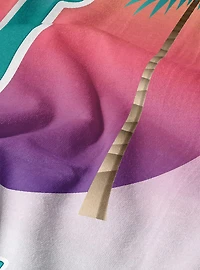 Miami Vice Daddy of Cool Plates ?Sand Free Beach Towel
