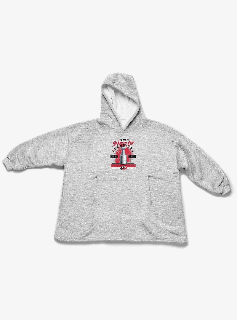 NHL Carolina Hurricanes Stanley Cup Multi-Champ Trophy Case Hoodie