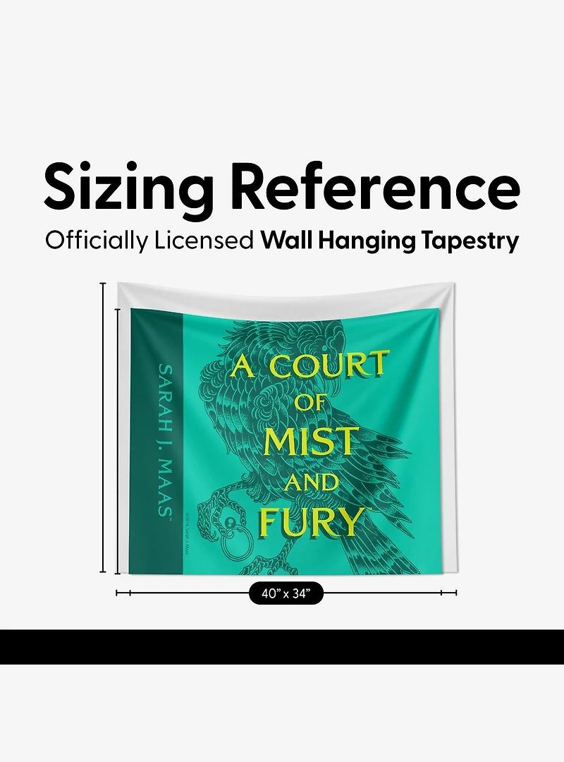A Court of Mist and Fury Covered Split Wall Hanging
