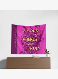 A Court of Wings and Ruin Covered Split Wall Hanging