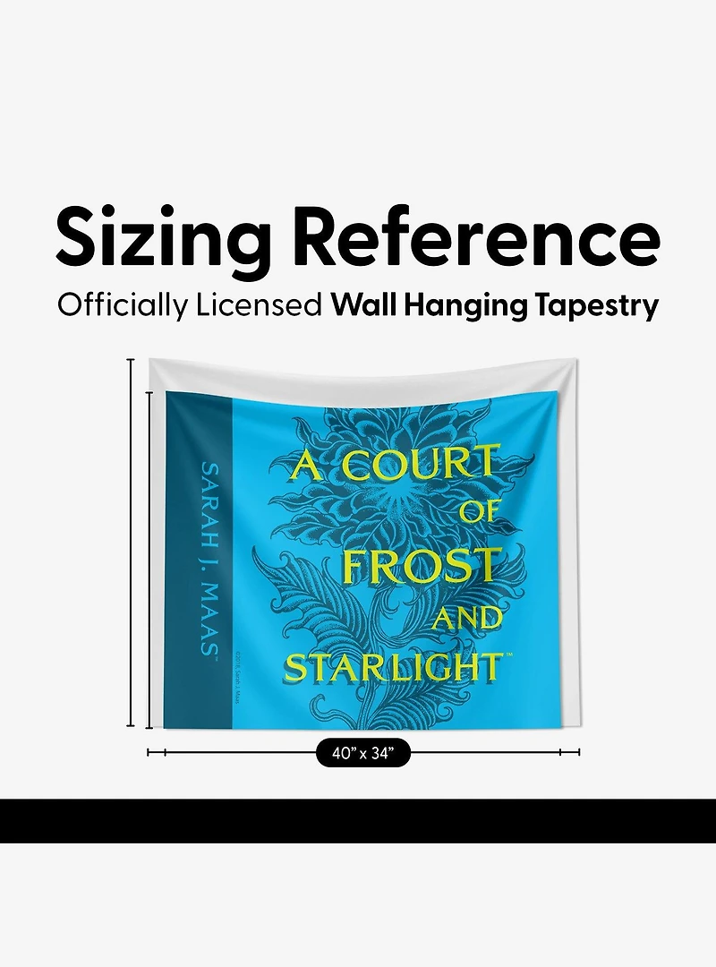 A Court of Frost and Starlight Covered Split Wall Hanging