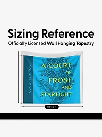 A Court of Frost and Starlight Covered Split Wall Hanging
