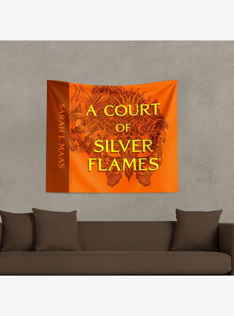A Court of Silver Flames Covered Split Wall Hanging