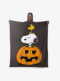 Peanuts Jack Stack Silk Touch Throw Blanket