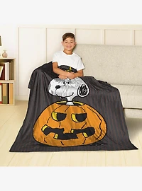 Peanuts Jack Stack Silk Touch Throw Blanket