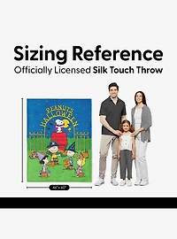 Peanuts Halloween Silk Touch Throw Blanket