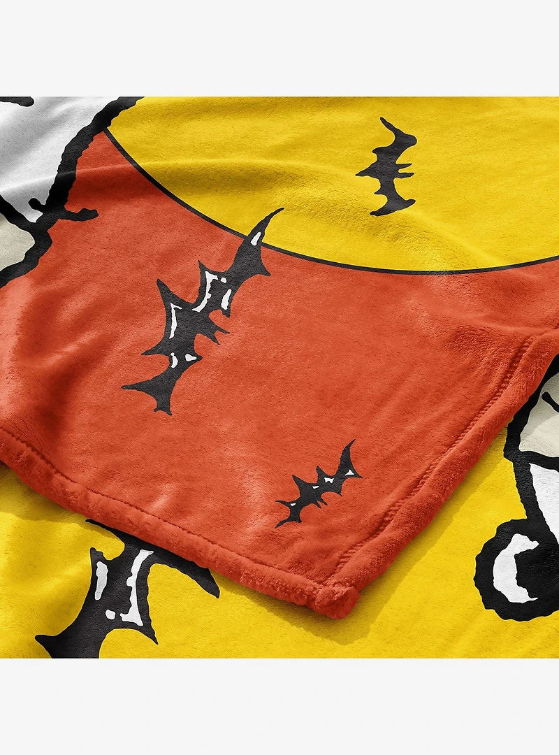 Peanuts Mummy Walk Silk Touch Throw Blanket